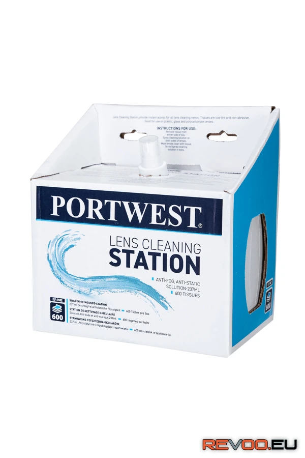 Szemüvegtisztító állomás Portwest PA02