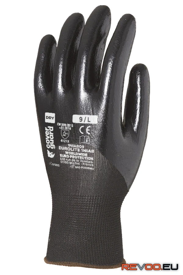 Szerelőkesztyű PA/nitril mártás, 3/4 hát Euro Protection 1NIAB