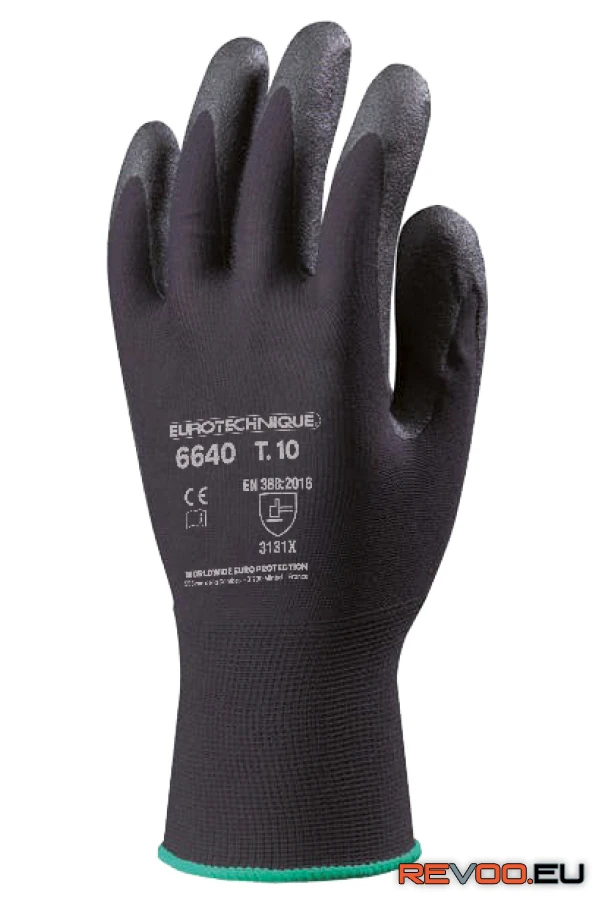 Szerelőkesztyű, PE HP habosított PVC tenyérrel Euro Protection MO6640