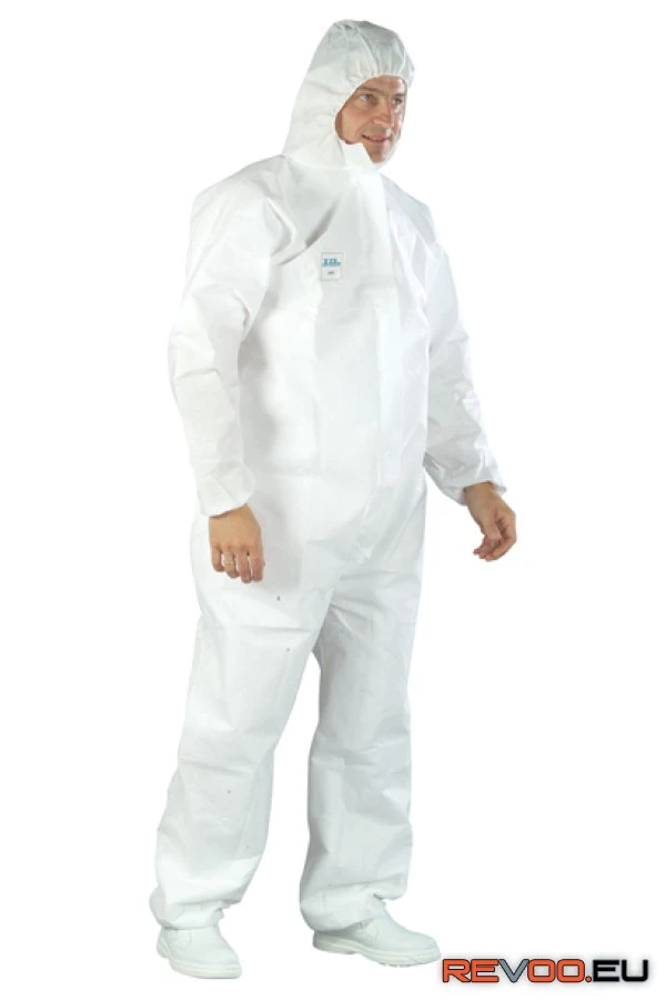 TD háromrétegű sms PP kapucnis overall Coverguard MO44105