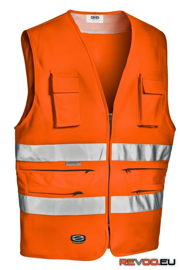 Traffic jól láthatósági mellény Sir Safety System SSY-MC3514E1-L