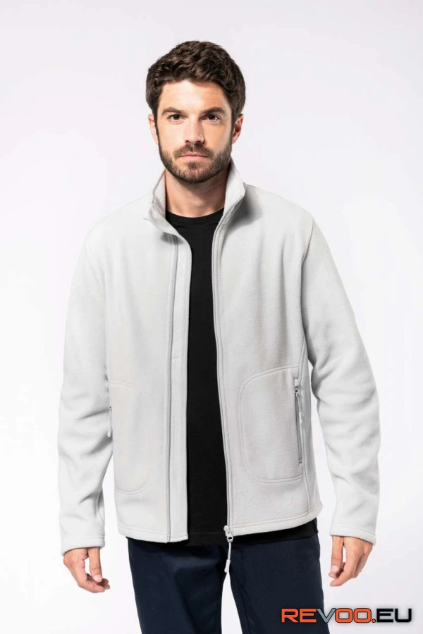 Uniszex környezetbarát micro-polarfleece dzseki Kariban KA9121