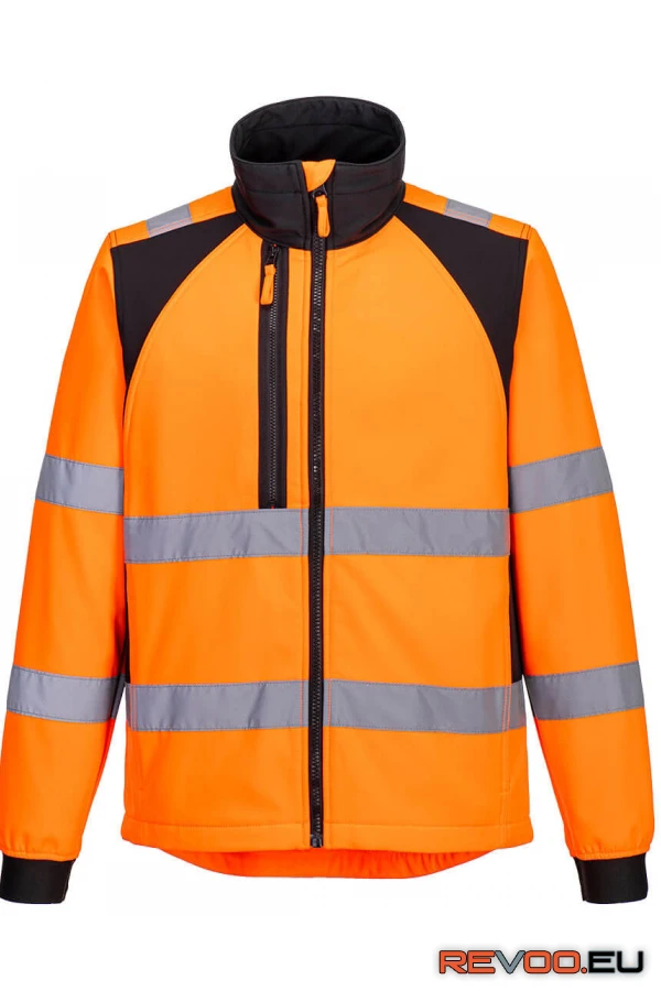 WX2 Eco Hi-Vis softshell kabát Portwest CD875